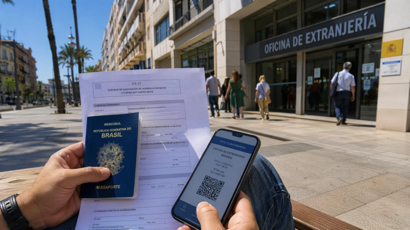Primeiros Trâmites ao Chegar à Espanha: Passo a Passo Atualizado para 2026