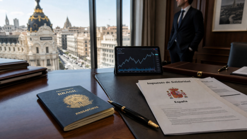 Imposto sobre Grandes Fortunas na Espanha: o que Brasileiros com Patrimônio no País Precisam Saber