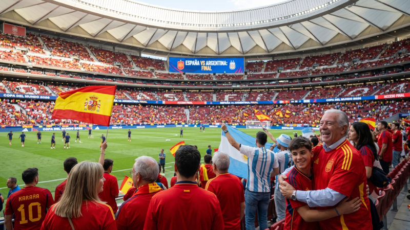 Espanha Enfrenta Argentina na Final da Copa do Mundo 2026 neste Domingo