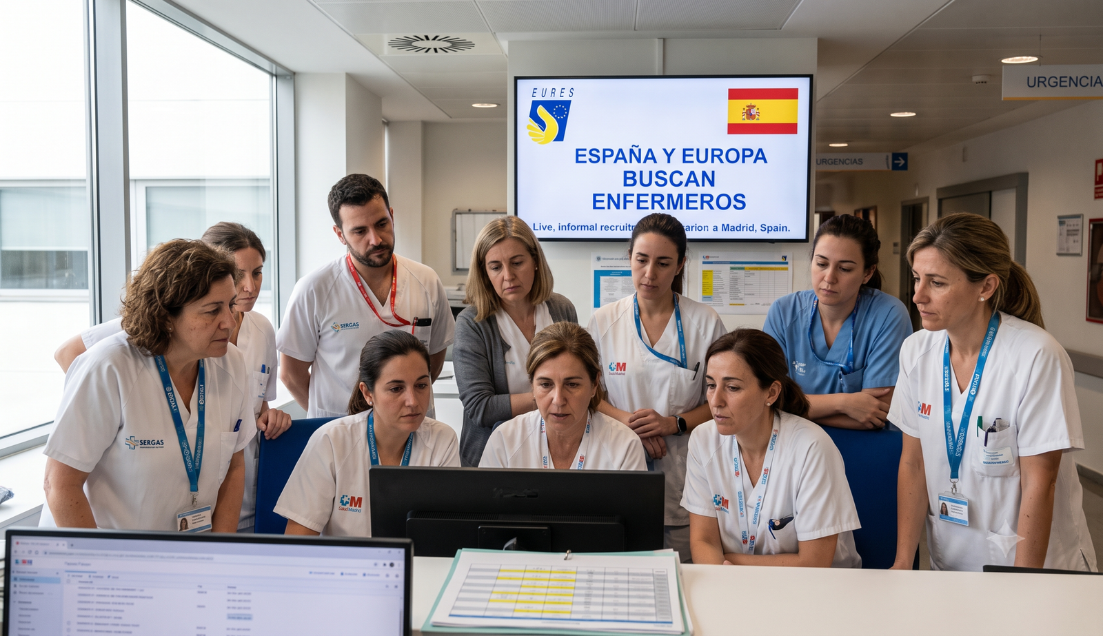 Espanha e Europa Buscam Enfermeiros pelo EURES: Veja Como Brasileiros Podem Usar a Plataforma Oficial para Conseguir Vagas