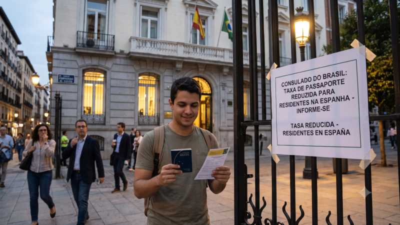 Passaporte Brasileiro Fica Mais Barato para Quem Mora na Espanha — Veja os Novos Valores