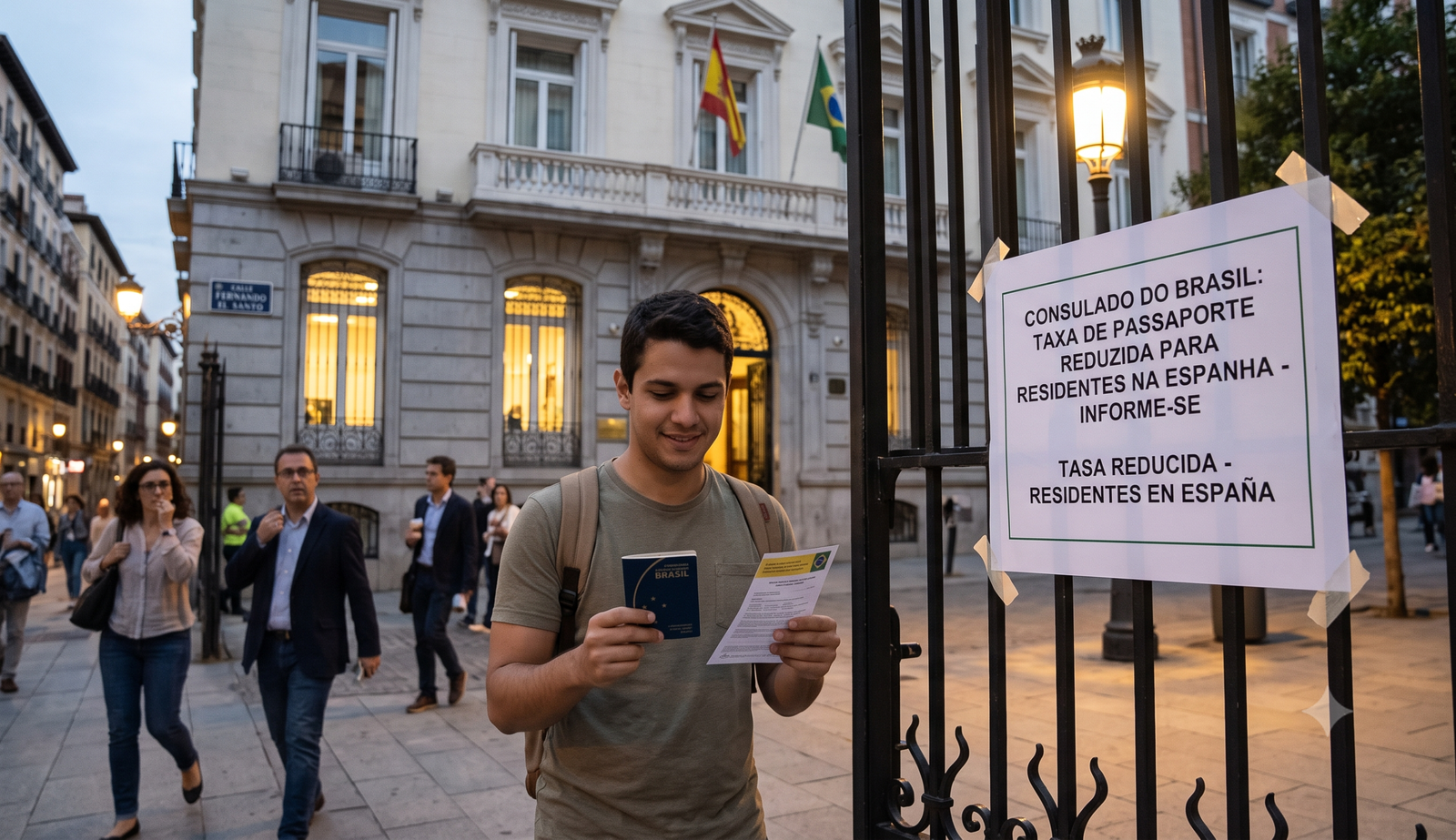 Passaporte Brasileiro Fica Mais Barato para Quem Mora na Espanha — Veja os Novos Valores