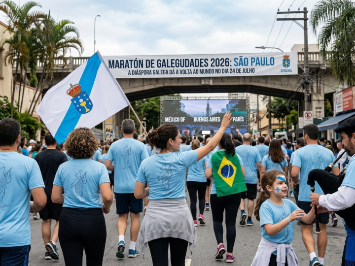 Maratón de Galeguidades 2026: a diáspora galega dá a volta ao mundo no dia 24 de julho