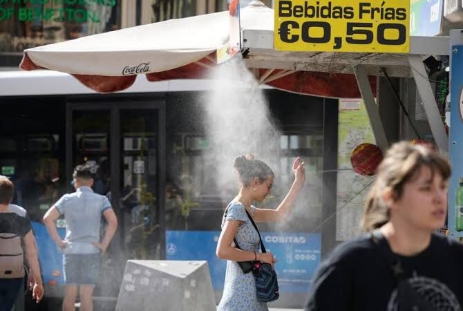 Espanha registra mais de 1.000 mortes por calor em junho, recorde histórico para o mês