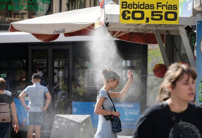 Espanha registra mais de 1.000 mortes por calor em junho, recorde histórico para o mês