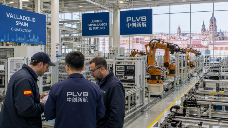 Gigafábrica Chinesa de Baterias Transforma Valladolid em Polo Estratégico da Indústria Elétrica Europeia