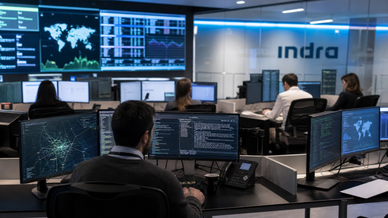 Indra confirma ciberataque e diz que serviços seguem operando normalmente