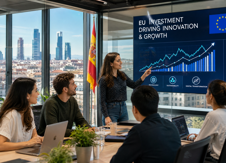 Europa Mobiliza € 80 Bilhões para Scaleups Tech e a Espanha Está no Centro da Jogada