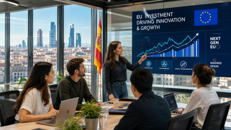 Europa Mobiliza € 80 Bilhões para Scaleups Tech e a Espanha Está no Centro da Jogada