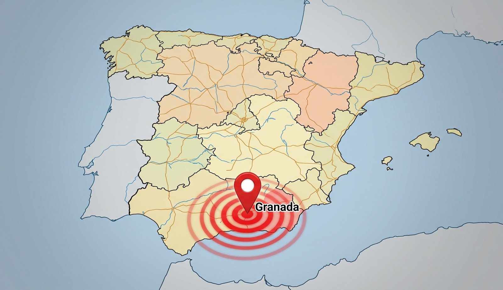 Terremoto de Magnitude 5 Sacode Granada e É Sentido em Cinco Regiões da Espanha